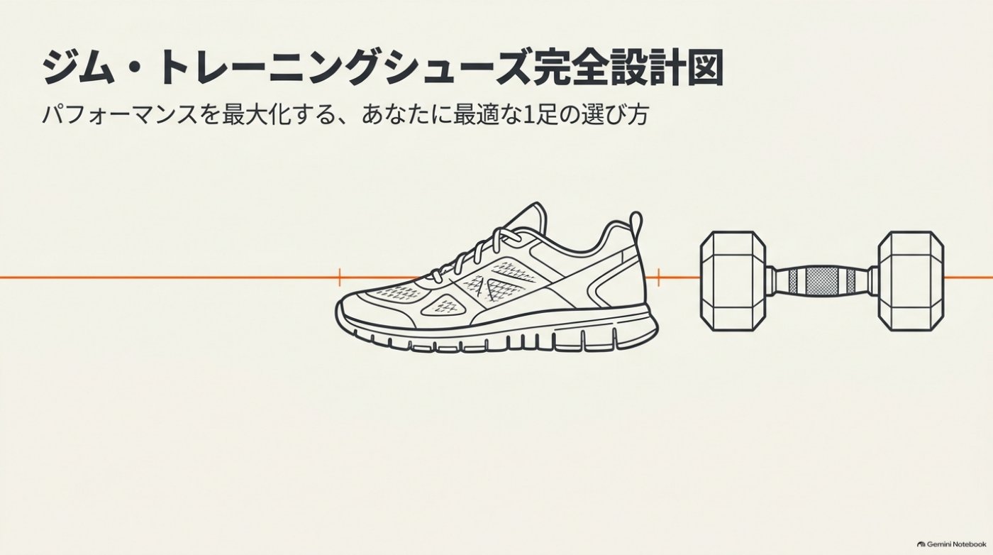 ジム・トレーニング向けシューズ選びの設計図
